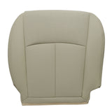 For 2014 to 2020 Infiniti Q50 Passenger Side Bottom Leather Seat Cover Wheat Tan