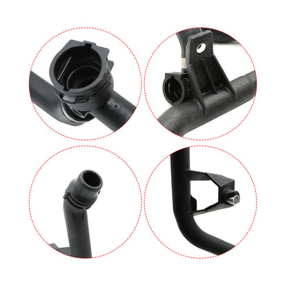 For BMW E82 128i 325i 4-Way Radiator Coolant Water Hose Assembly 17127524190
