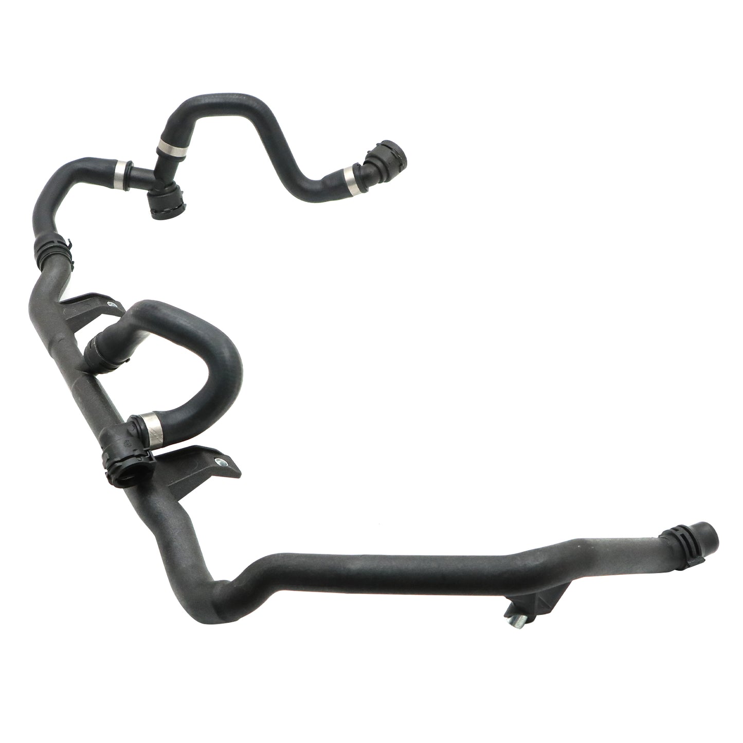 For BMW E82 128i 325i 4-Way Radiator Coolant Water Hose Assembly 17127524190