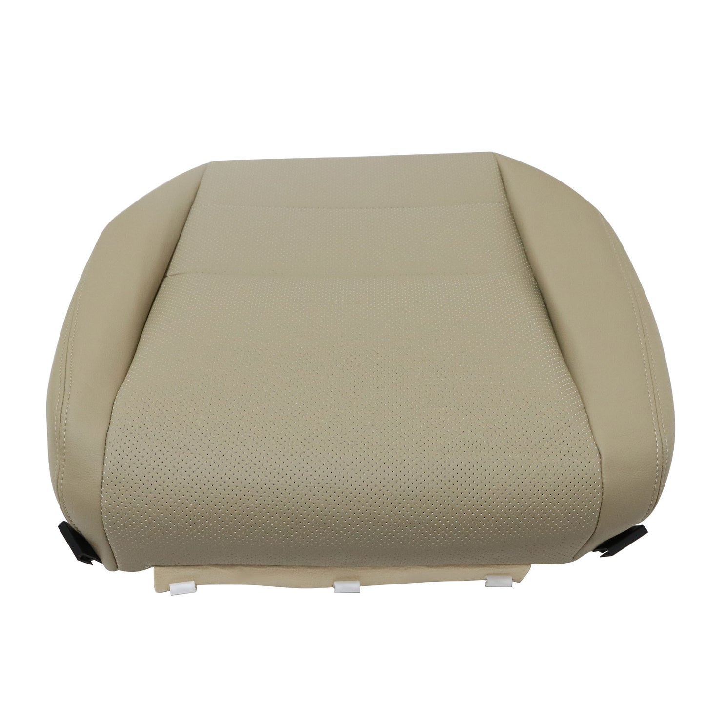 For 2005 to 2008 Acura TL Driver Side Bottom Perforated Leather Seat Cover Tan
