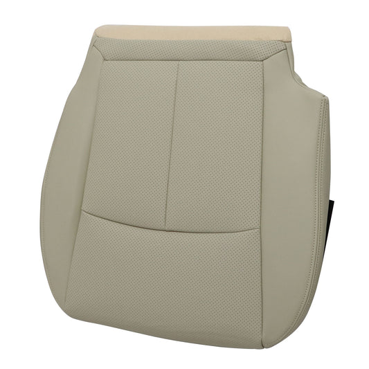 For 2014-2020 Infiniti Q50 Front Driver Bottom Perf Leather Seat Cover Wheat Tan