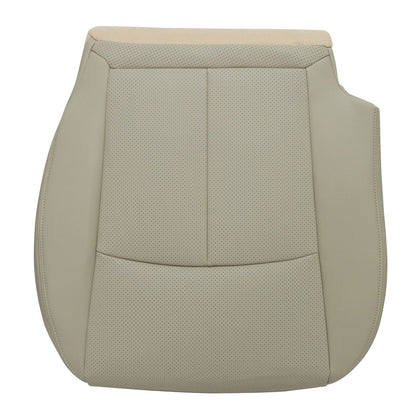 For 2014-2020 Infiniti Q50 Front Driver Bottom Perf Leather Seat Cover Wheat Tan