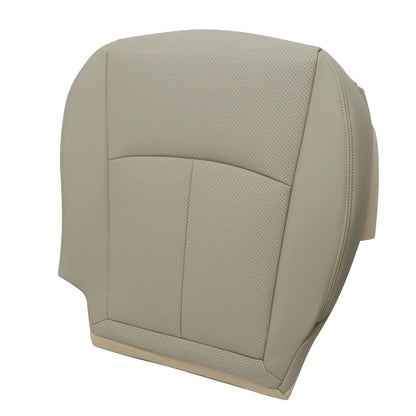 For 2014-2020 Infiniti Q50 Front Driver Bottom Perf Leather Seat Cover Wheat Tan