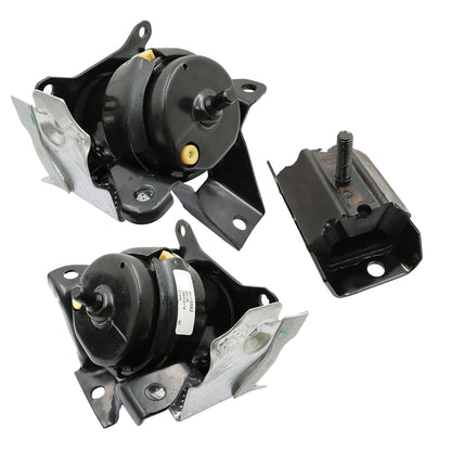 Engine Mounts & Transmission Mount 3PCS For 15-20 Cadillac Escalade V8-6.2L RWD