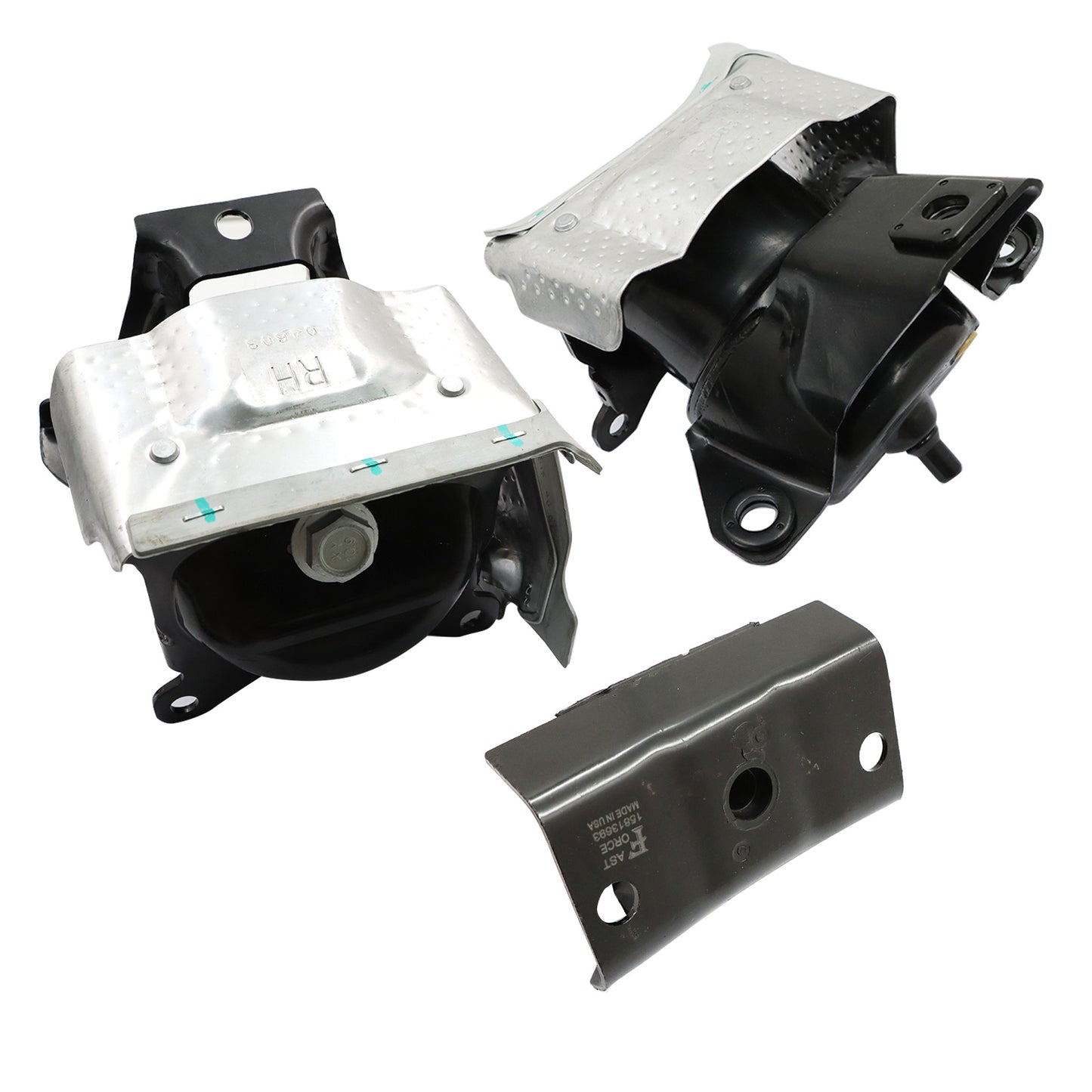 Engine Mounts & Transmission Mount 3PCS For 15-20 Cadillac Escalade V8-6.2L RWD