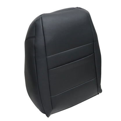 Driver Lean Back Replacement Leather Seat Cover Black For 2006-2010 VW Jetta