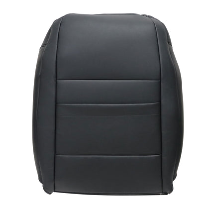 Driver Lean Back Replacement Leather Seat Cover Black For 2006-2010 VW Jetta