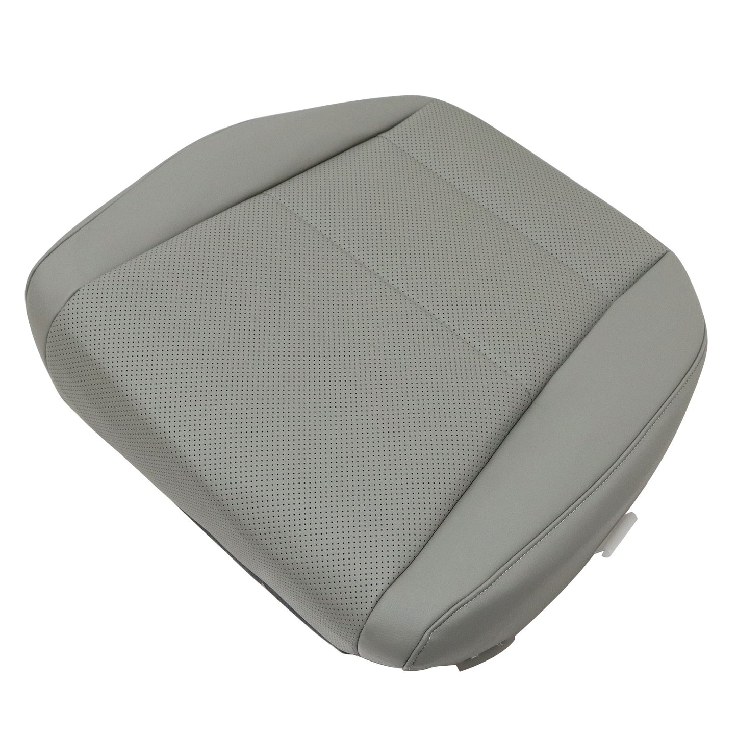 Fits 2009-2014 Acura TSX Driver Side Bottom Perf Leather Seat Cover Light Gray