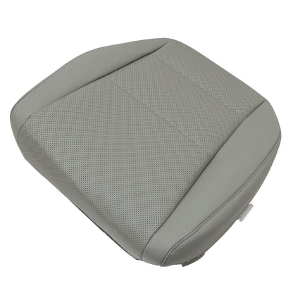 Fits 2009-2014 Acura TSX Driver Side Bottom Perf Leather Seat Cover Light Gray