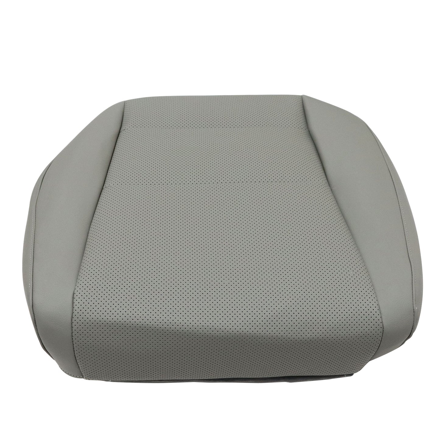 Fits 2009-2014 Acura TSX Driver Side Bottom Perf Leather Seat Cover Light Gray