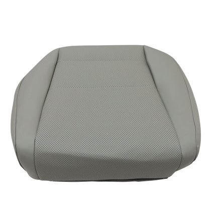 Fits 2009-2014 Acura TSX Driver Side Bottom Perf Leather Seat Cover Light Gray