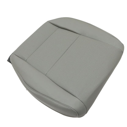 Fits 2009-2014 Acura TSX Driver Side Bottom Perf Leather Seat Cover Light Gray