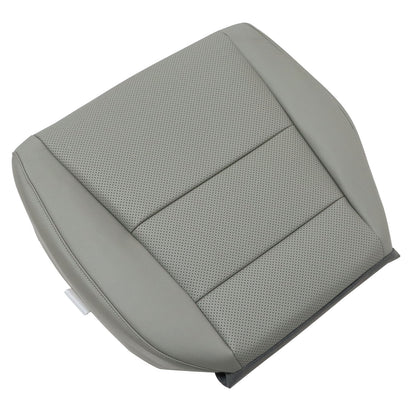 Fits 2009-2014 Acura TSX Driver Side Bottom Perf Leather Seat Cover Light Gray