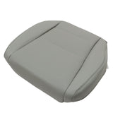 Front Passenger Bottom Leather Seat Cover For 2009-2014 Acura TSX Sedan 4DR Gray