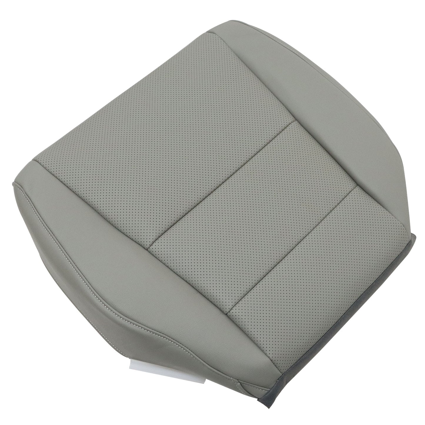 Front Passenger Bottom Leather Seat Cover For 2009-2014 Acura TSX Sedan 4DR Gray