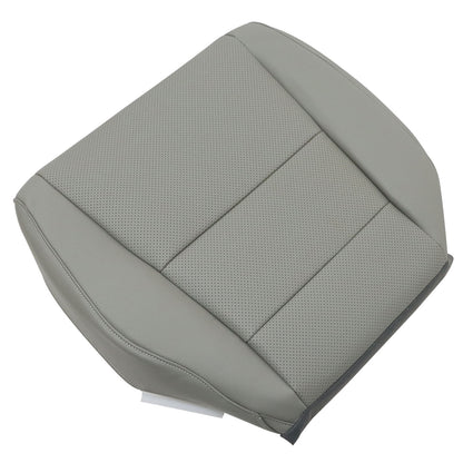 Front Passenger Bottom Leather Seat Cover For 2009-2014 Acura TSX Sedan 4DR Gray