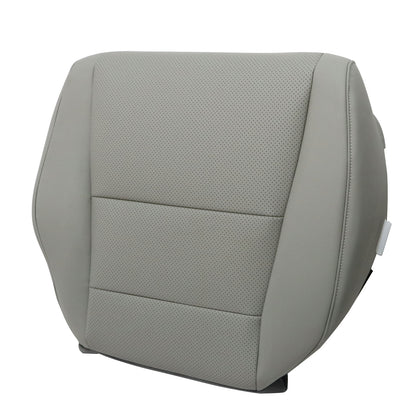 Front Passenger Bottom Leather Seat Cover For 2009-2014 Acura TSX Sedan 4DR Gray