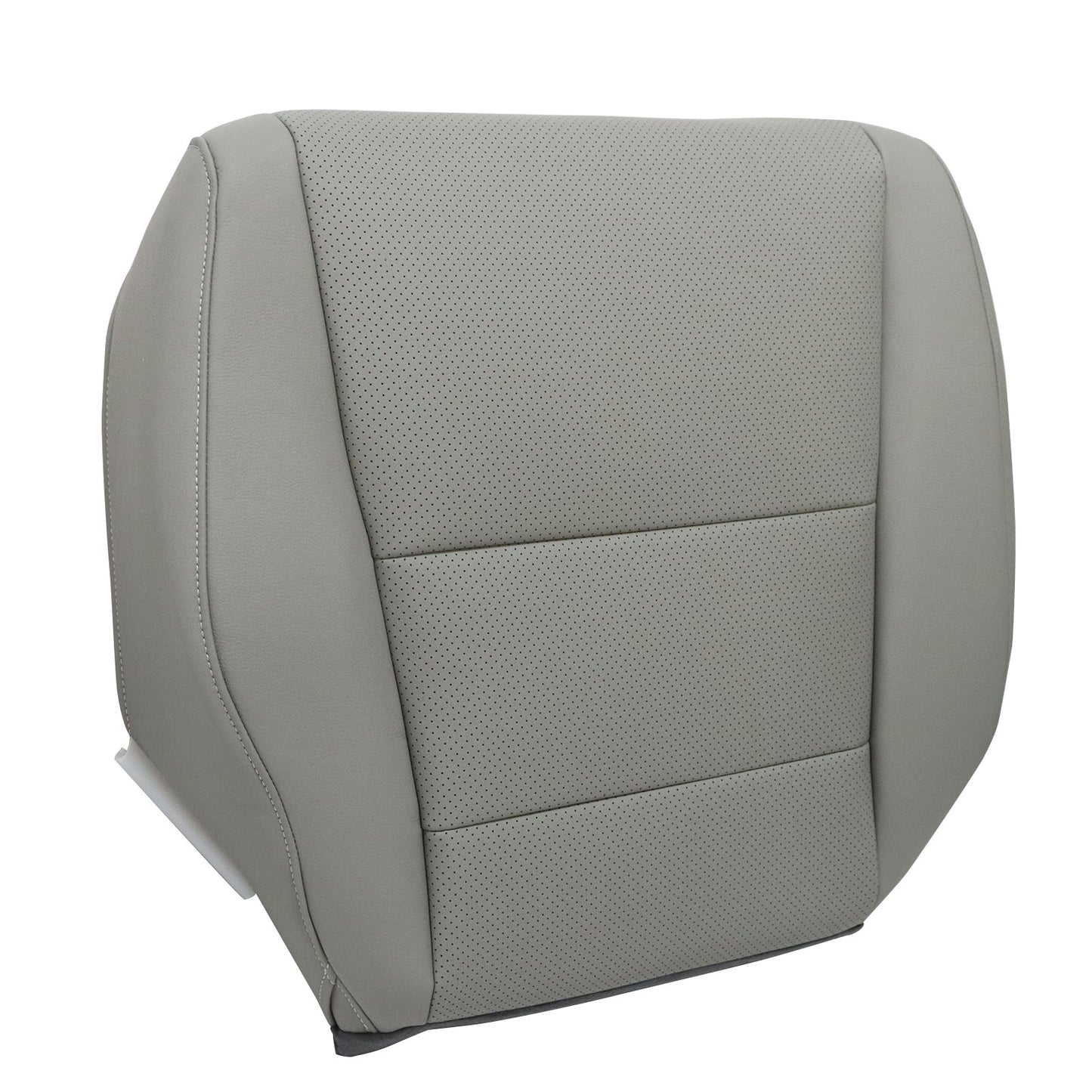 Front Passenger Bottom Leather Seat Cover For 2009-2014 Acura TSX Sedan 4DR Gray