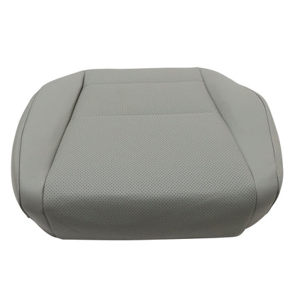 Front Passenger Bottom Leather Seat Cover For 2009-2014 Acura TSX Sedan 4DR Gray