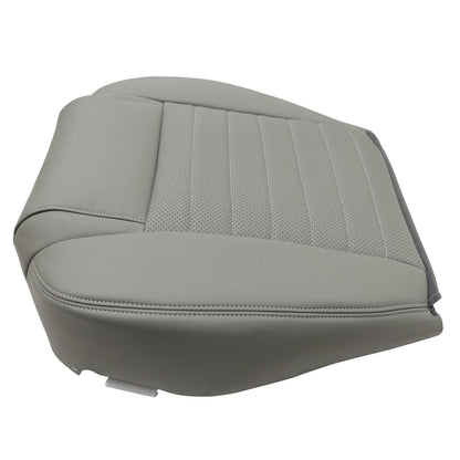 Driver Bottom PERF Leather Seat Cover Gray For 2005 2006 2007 Ford Mustang GT