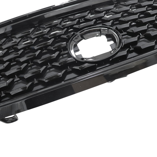 Fits 2022-2025 Toyota Corolla Cross Front Grille W/O Camera Hole Gloss Black