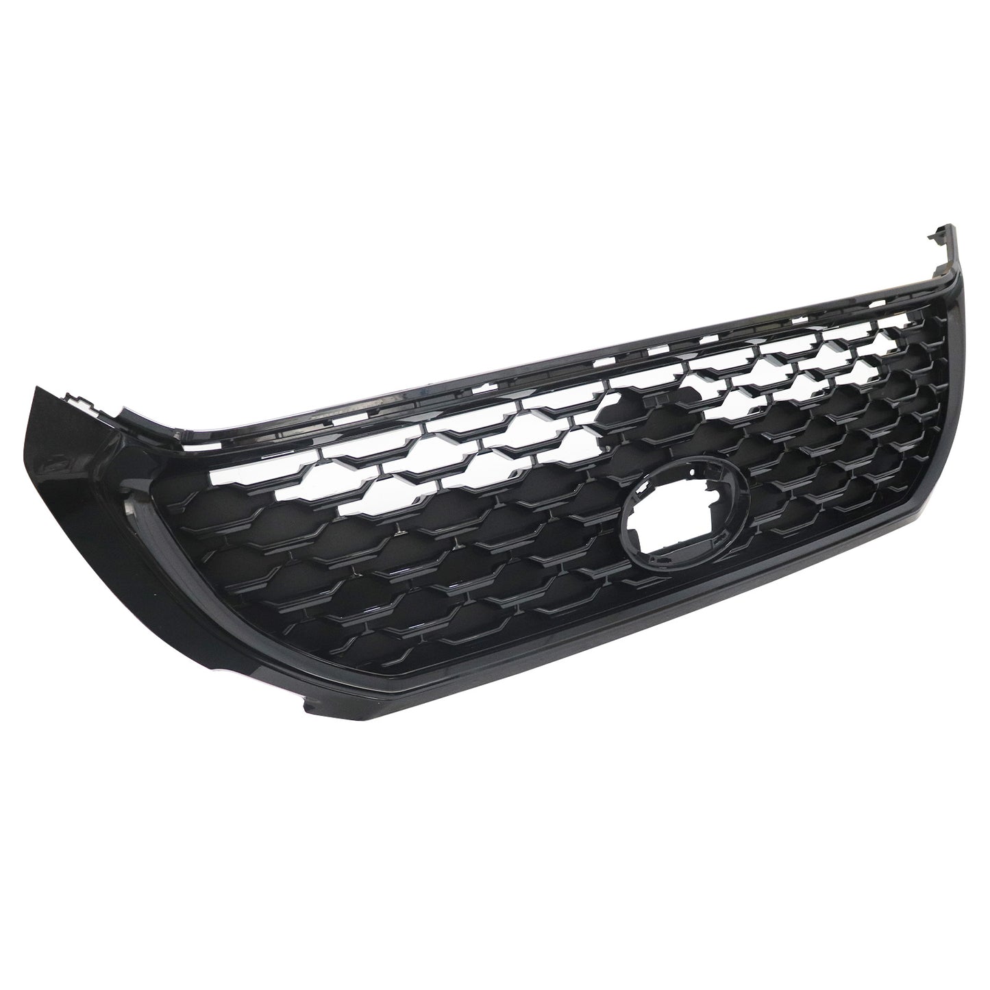 Fits 2022-2025 Toyota Corolla Cross Front Grille W/O Camera Hole Gloss Black