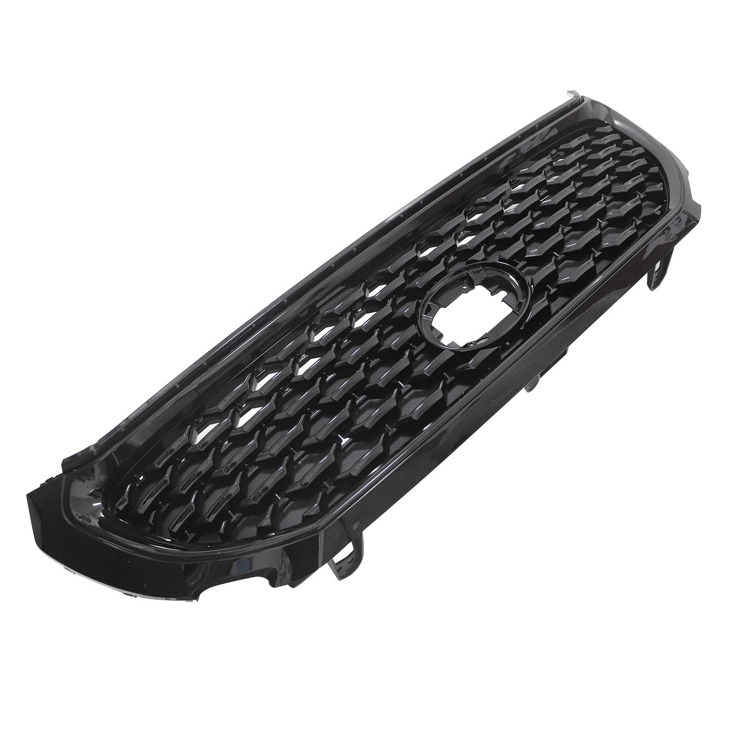 Fits 2022-2025 Toyota Corolla Cross Front Grille W/O Camera Hole Gloss Black