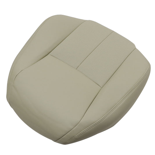 Driver/Passenger Top Leather Seat Cover Tan For 2017 2018 2019 2020 Infniti Q50
