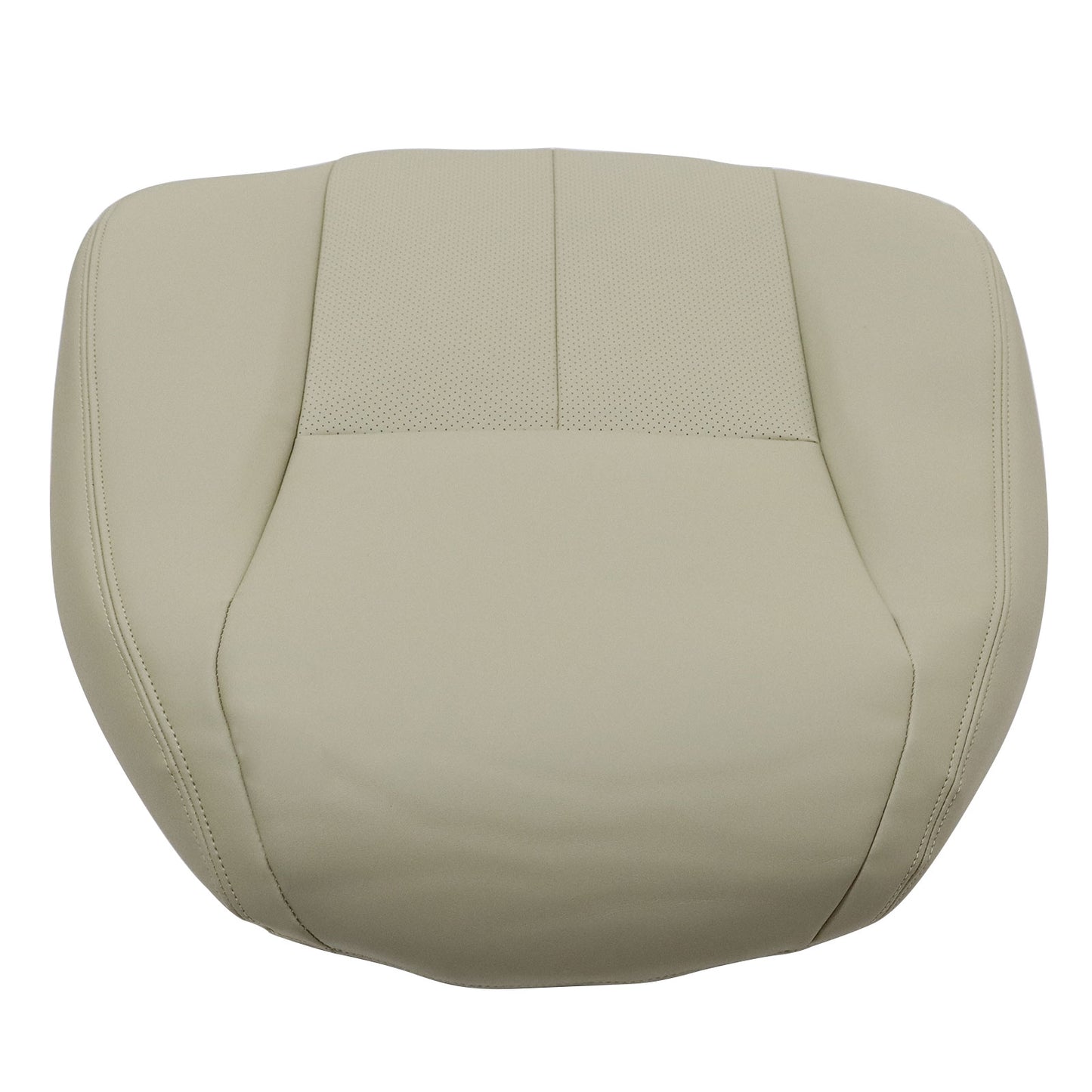 Driver/Passenger Top Leather Seat Cover Tan For 2017 2018 2019 2020 Infniti Q50