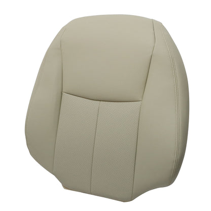 Driver/Passenger Top Leather Seat Cover Tan For 2017 2018 2019 2020 Infniti Q50
