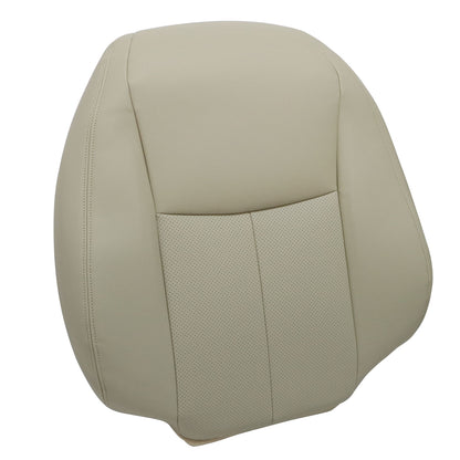 Driver/Passenger Top Leather Seat Cover Tan For 2017 2018 2019 2020 Infniti Q50