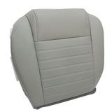 Passenger Bottom PERF Leather Seat Cover Gray For 2005 2006 2007 Ford Mustang GT