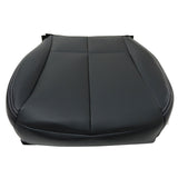 For 2009-2013 Subaru Forester Driver Side Bottom Leather Seat Cover Black Perf