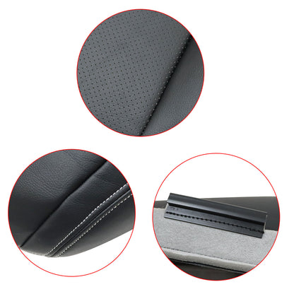 For 2014-2020 Infiniti Q50 Driver Top Replacement Perf Leather Seat Cover Black