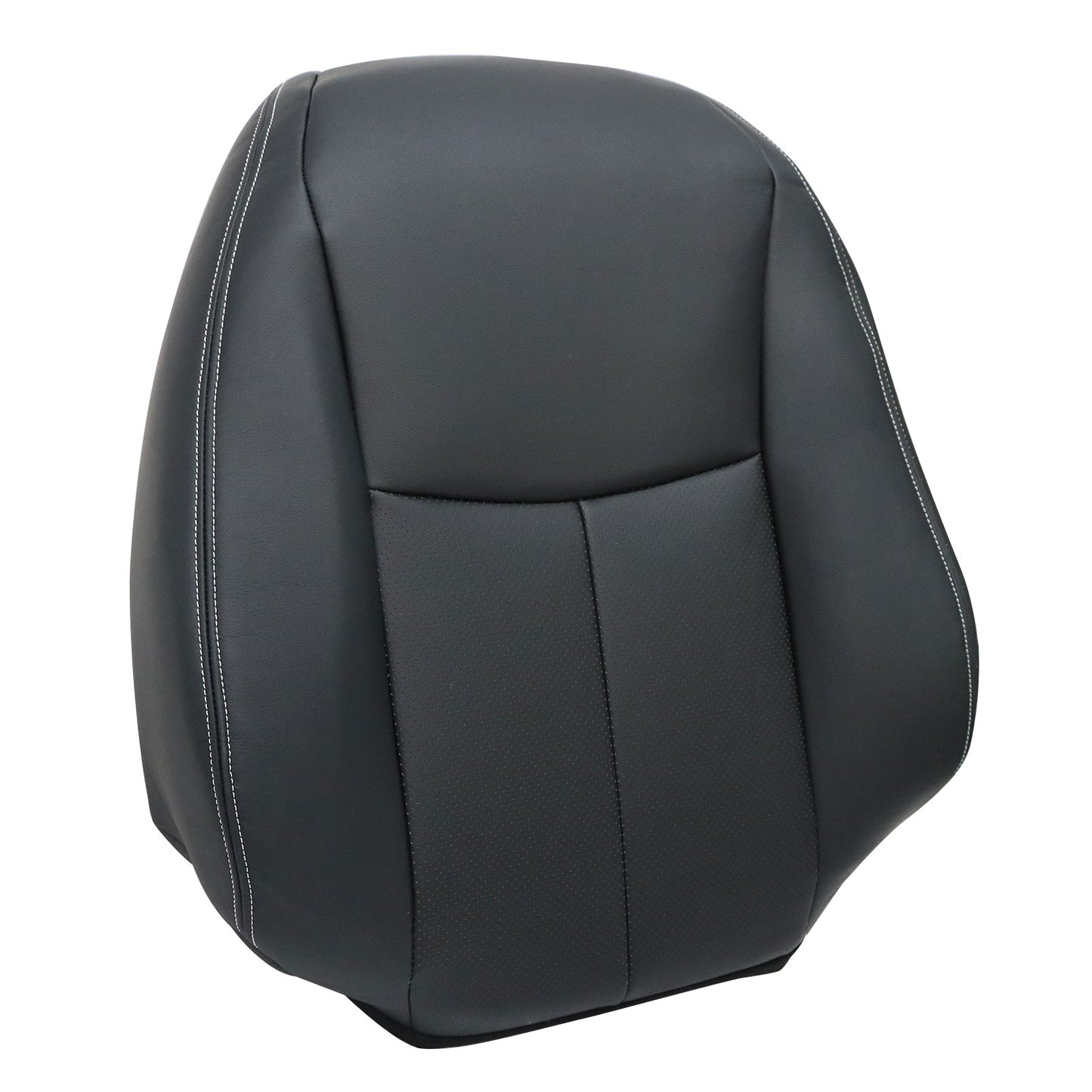 For 2014-2020 Infiniti Q50 Driver Top Replacement Perf Leather Seat Cover Black