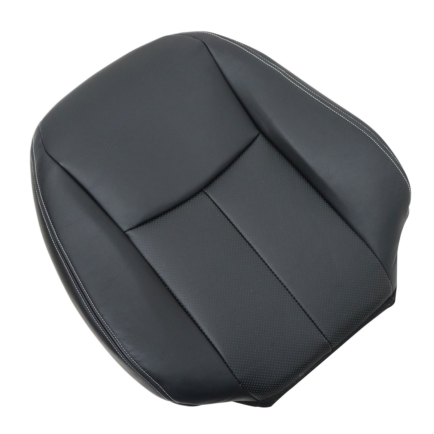 For 2014-2020 Infiniti Q50 Driver Top Replacement Perf Leather Seat Cover Black