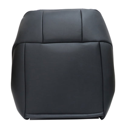 Front Driver Top Leather Seat Cover Black For 2005 2006 2007 Ford Mustang V6