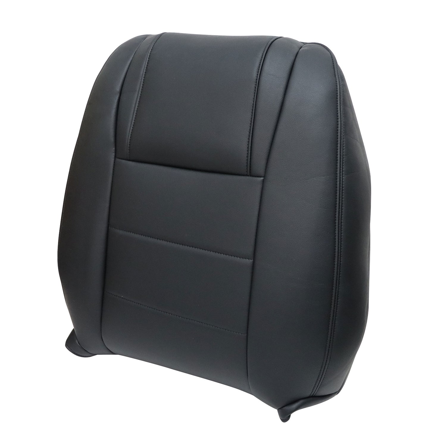 Front Driver Top Leather Seat Cover Black For 2005 2006 2007 Ford Mustang V6