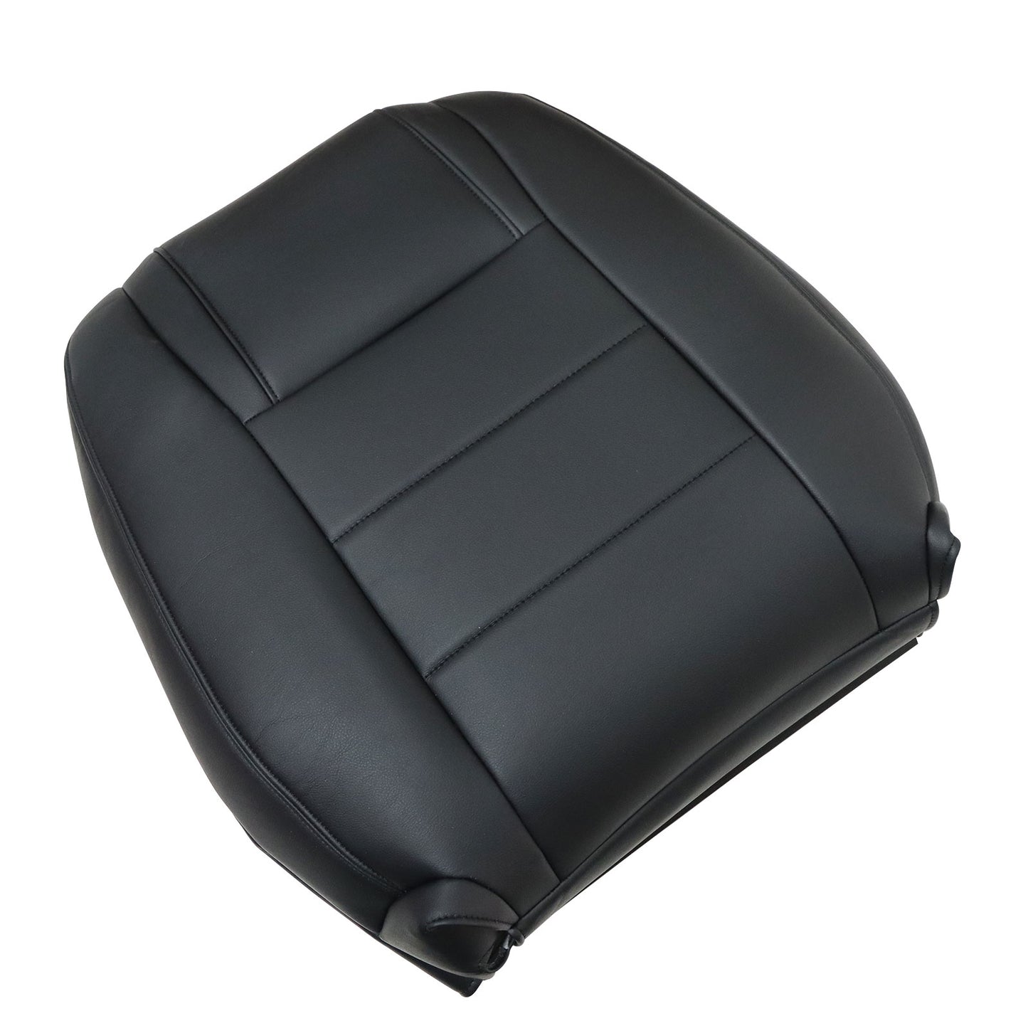 Front Driver Top Leather Seat Cover Black For 2005 2006 2007 Ford Mustang V6