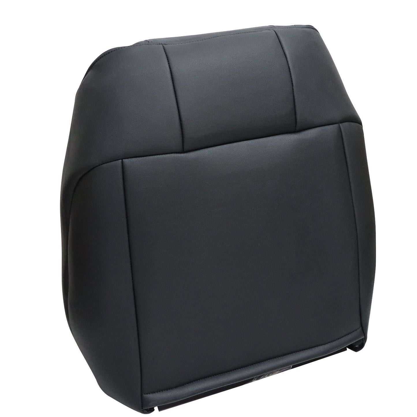 Front Driver Top Leather Seat Cover Black For 2005 2006 2007 Ford Mustang V6