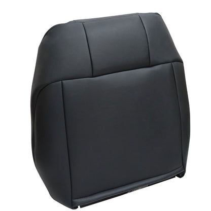 Front Driver Top Leather Seat Cover Black For 2005 2006 2007 Ford Mustang V6