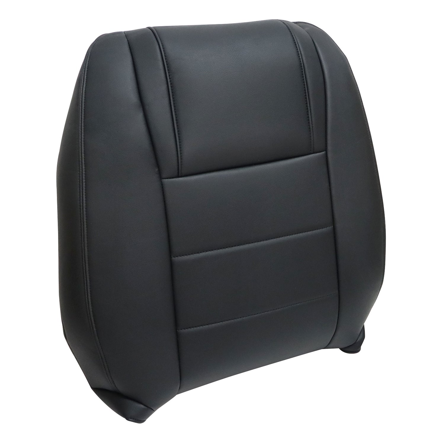 Front Driver Top Leather Seat Cover Black For 2005 2006 2007 Ford Mustang V6