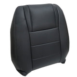 Front Driver Top Leather Seat Cover Black For 2005 2006 2007 Ford Mustang V6