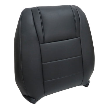 Front Driver Top Leather Seat Cover Black For 2005 2006 2007 Ford Mustang V6