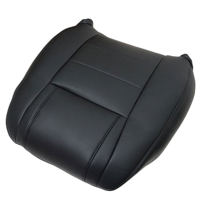 Front Passenger Top Leather Seat Cover Black For 2005 2006 2007 Ford Mustang V6