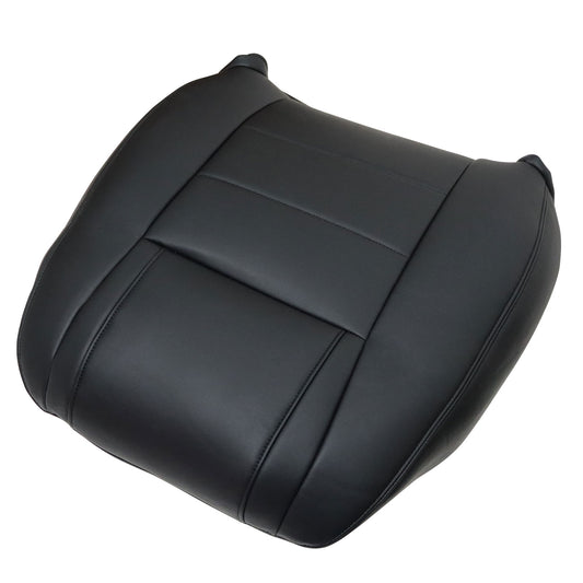 Front Passenger Top Leather Seat Cover Black For 2005 2006 2007 Ford Mustang V6