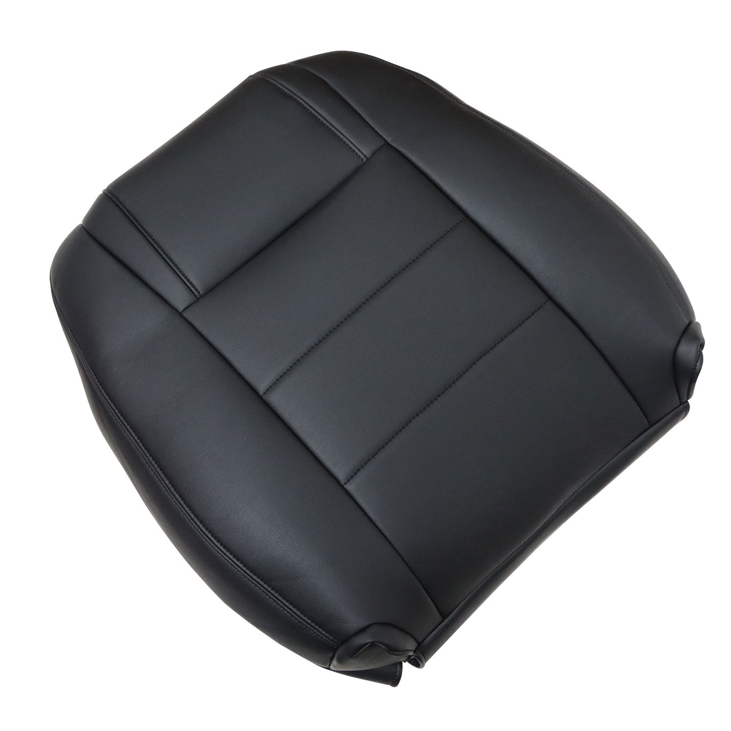 Front Passenger Top Leather Seat Cover Black For 2005 2006 2007 Ford Mustang V6