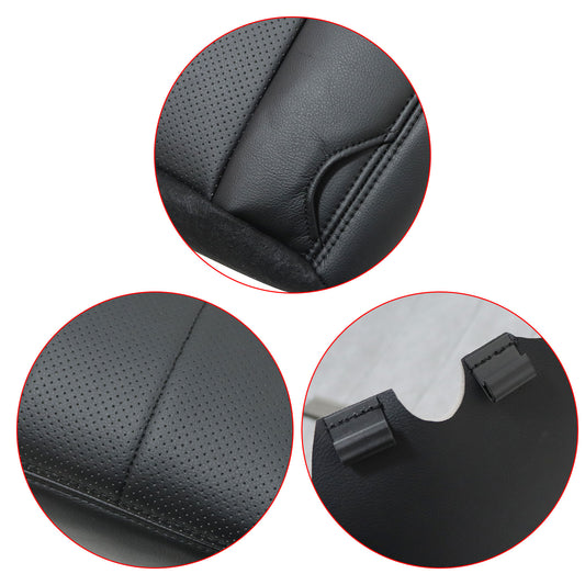 For 2005 2006 2007 Ford F250 F350 Harley Davidson Driver Bottom Seat Cover BLACK