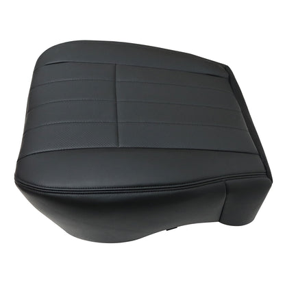 For 2005 2006 2007 Ford F250 F350 Harley Davidson Driver Bottom Seat Cover BLACK