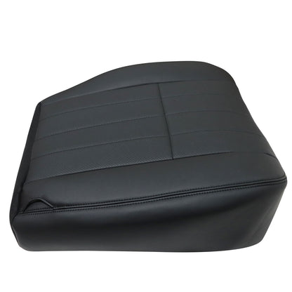For 2005 2006 2007 Ford F250 F350 Harley Davidson Driver Bottom Seat Cover BLACK